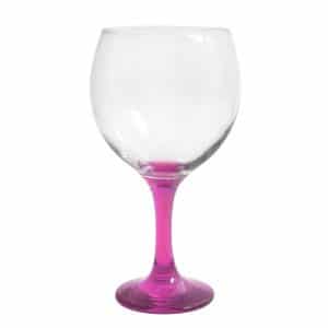 Gin Tonic glas roze voet by hip tafelenVx22299