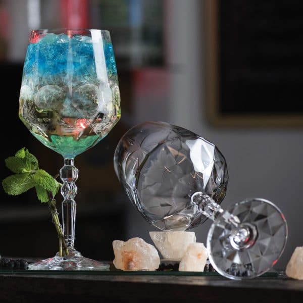 Alkemist Cocktail glaswerk van kristal glas, mixology,