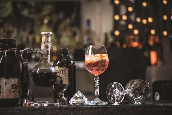 ALKEMIST Cocktail glas, mixology, drinks, kristal glaswerk