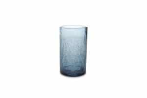 Longdrinkglas blauw Crackle Grote glas 0.40l Blauw Crackle 169111