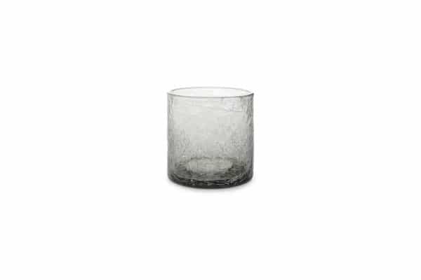 Whiskyglas 0.22l Grijs Crackle 169102