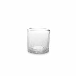 Whiskyglas 0.22l Transparant Crackle 169122