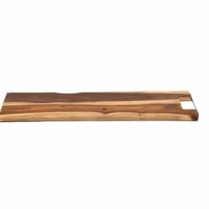 Serveerplank Rose Wood, metalen greep 59 cm