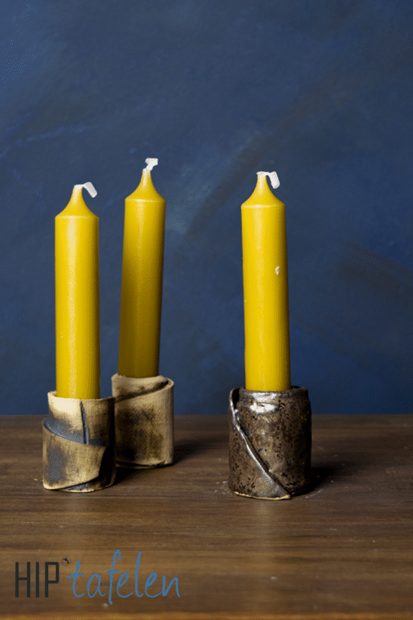 candle holder van keramiek hip by marc