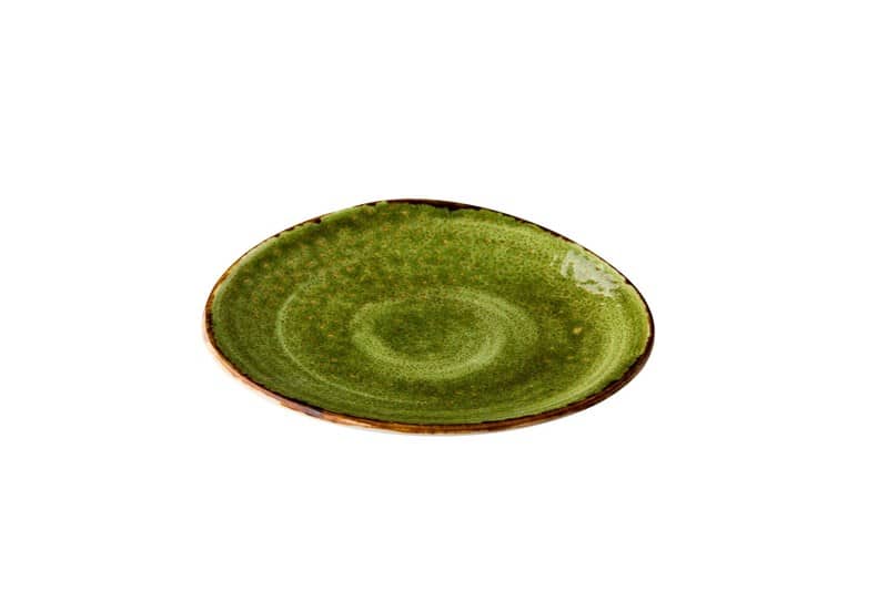 Jersey bord driehoek groen 17 cm Horeca Servies - HIP Tafelen