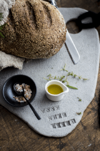 zelf broodplank maken van klei