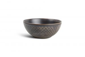 Kom 20xH7,5cm Diamond Silver Brass 604815