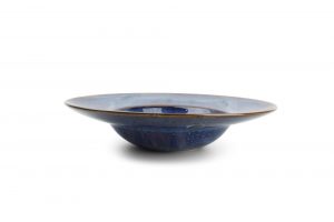 Diep bord 27-16xH5,8cm blue Nova