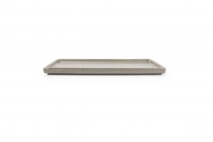 Serveerschaal 22x10xH1,5cm brown Structo