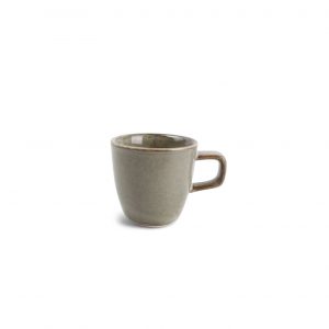 Mokkakop 9cl Grey Ceres, espresso kop, sterke koffie, klein kopje, grijs, porselein