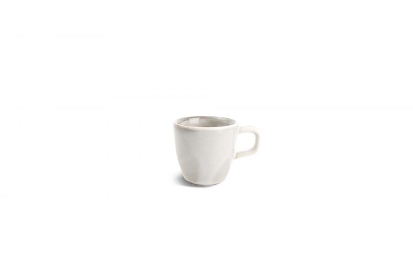 Mokkakop 9cl Grey Ceres, espresso kop, sterke koffie, klein kopje, grijs, porselein