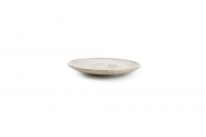 Schotel 14cm Universeel Grey Ceres , koffie, ondertas
