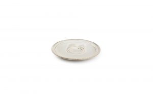 Schotel 14cm Universeel Grey Ceres , koffie, ondertas