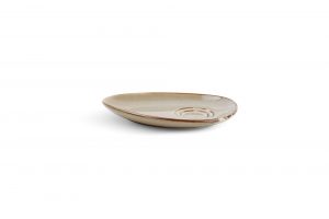 Schotel 20x13cm Grey Ceres , koffie, cappuccino, grijs servies