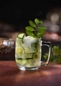Tattoo moscow mule, cocktailglas, kristal glaswerk,