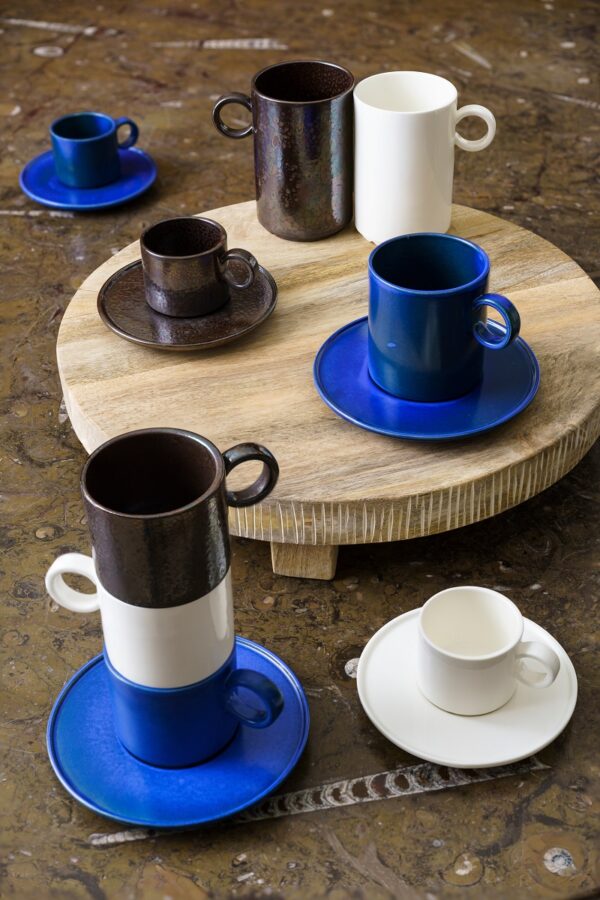 Mokkakop 9cl Blue Verso 781210, Espresso kopje, koffie, porselein