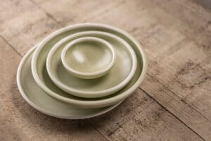 Bowl Jade, serviesgoed van porselein, Chic 781403