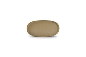 Plat bord 30x15xH2cm beige Pila