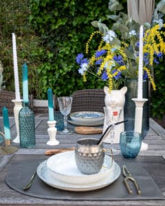 Shop the look - ripple serie, Reef bord met gioia bestek -