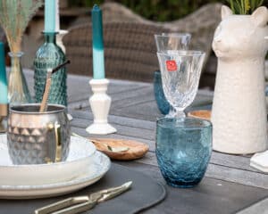 Shop the look - ripple serie, tafelstyling gedektt tafel, Reef Bord Met Gioia Bestek Hip Tafelen