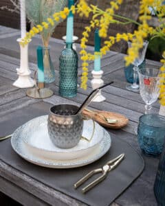 Shop the look - ripple serie, tafelstyling gedektt tafel