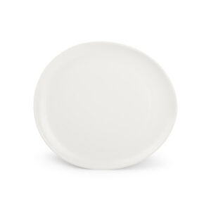 604697#W22-Plat bord 25x23cm white Ceres