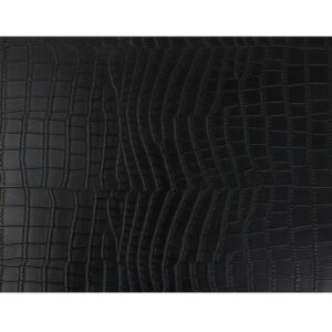 706360#W22-Placemat 45x30cm krokodillook zwart Layer