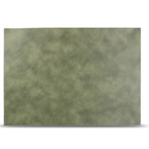 757140#W22-Placemat 43x30cm lederlook groen Layer