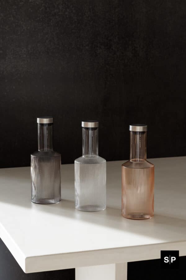Fles met dop 100cl Ray