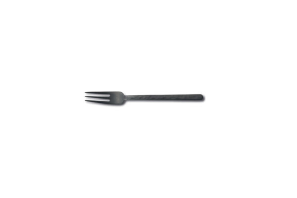 Kodai vintage black tafelvork 18/0 3 sprongs 16,3cm