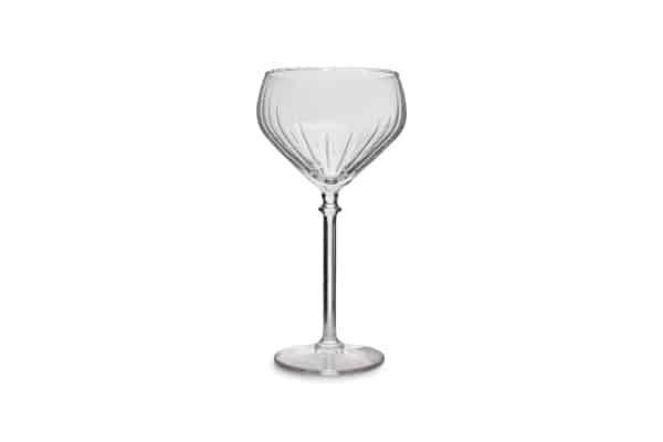 Cocktailglas 29cl Noble. Prachtige cocktailglazen: martiniglazen, margaritaglazen, coupes en copaglazen. Elk glas heeft een subtiel reliëf.