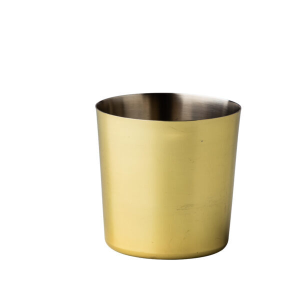 Elements RVS bakje goud recht 8,7 cm 420ml