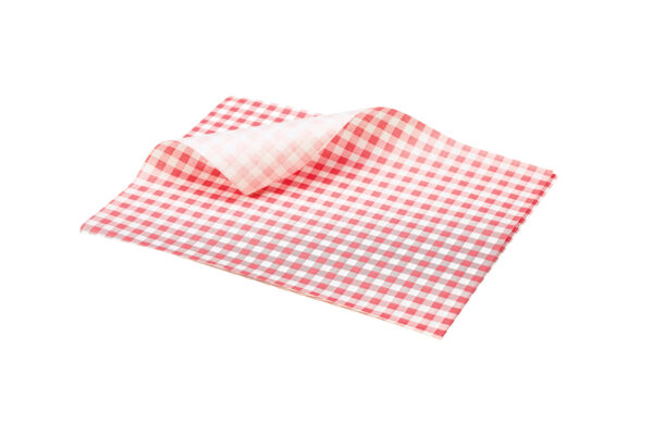 Vetvrij papier wit/rood blok 25x20 cm 500-pak