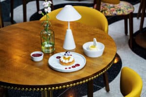 Marble melanine, buffetstyling