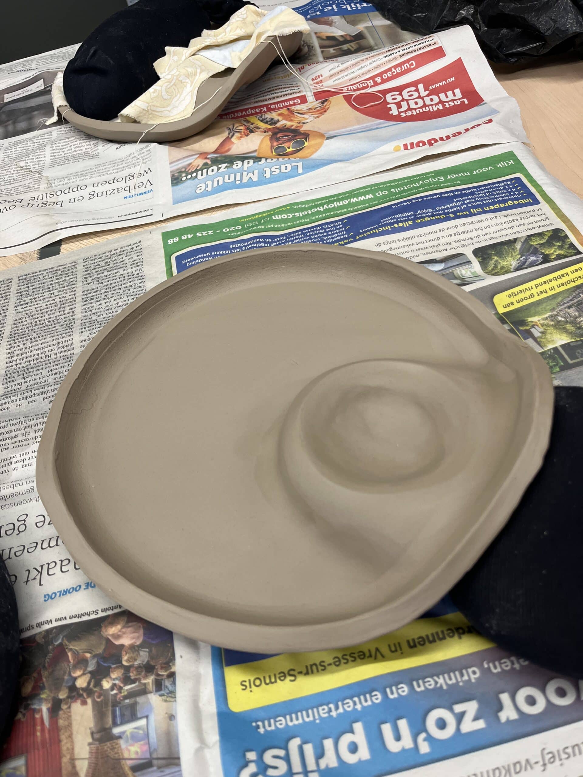 sip and paint rond borrelplateau .. hand made