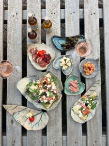 Bladschalen maken van keramiek, workshop, klei