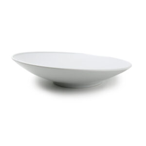 Diep bord 30xH8cm schuin wit Appetite