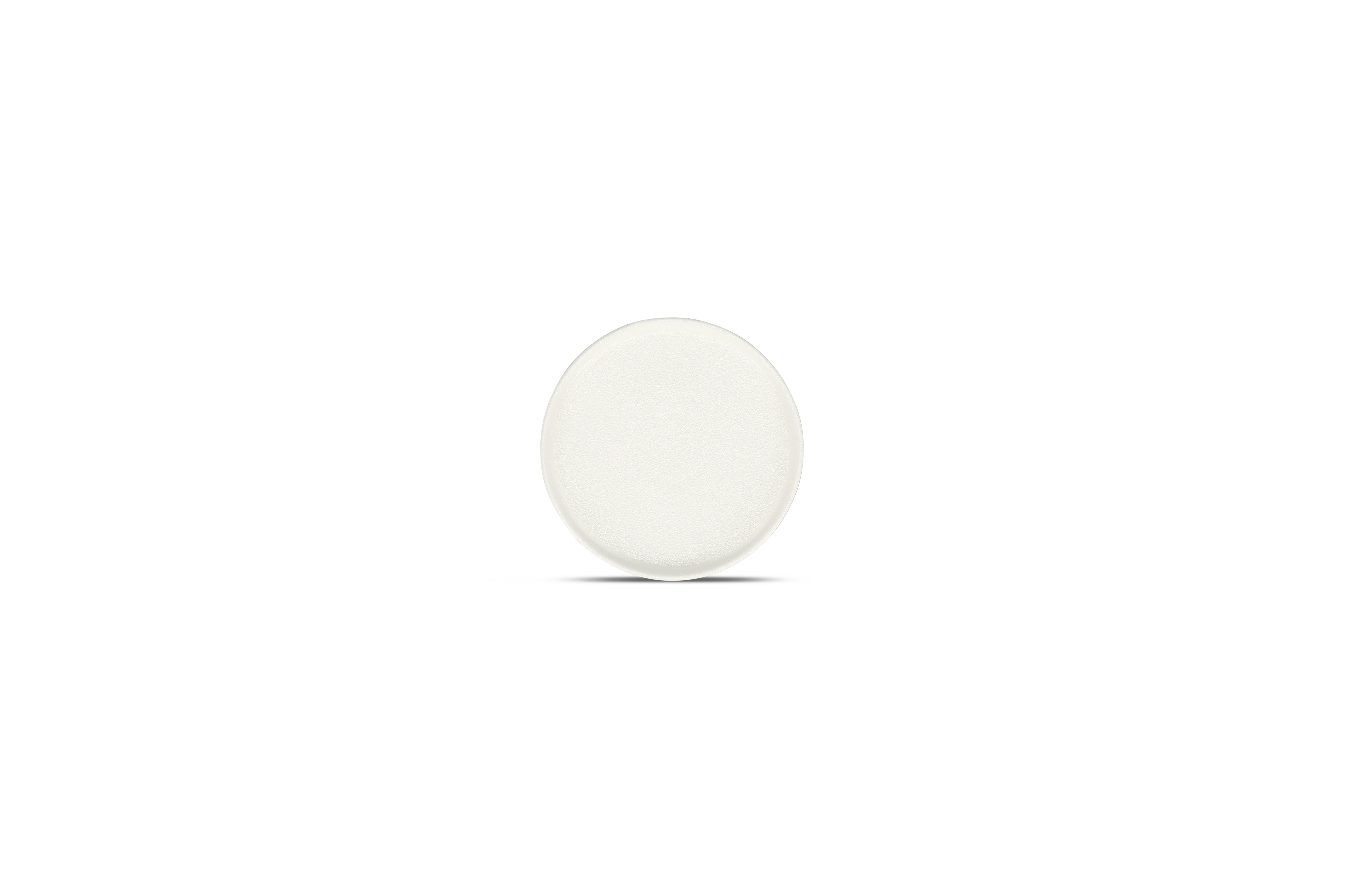 Plat bord 14,5xH2cm white Dusk