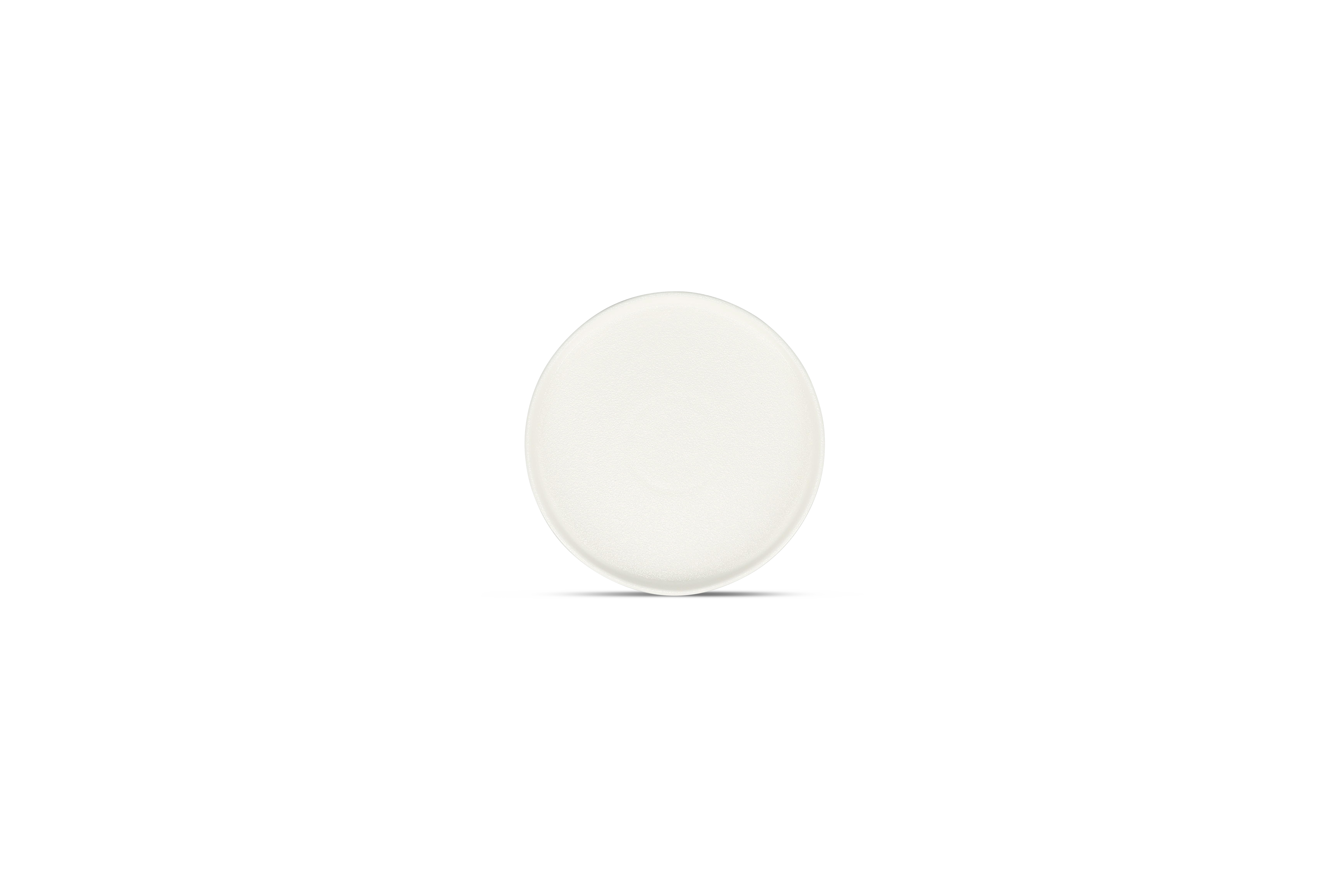 Plat bord 16,5xH2cm white Dusk