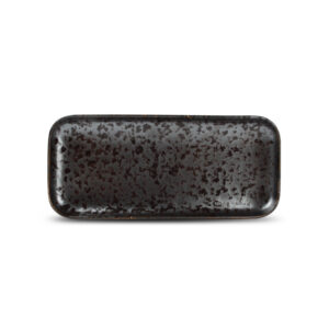Serveerschaal 22x10cm black Oxido