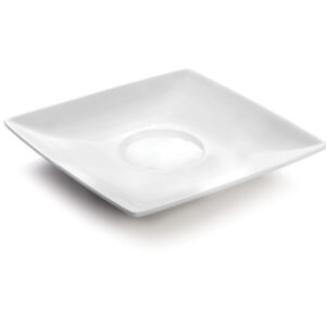 Schotel 13x13cm wit Squito