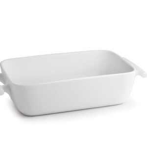 Ovenschaal 20,5x14xH6cm wit Squito