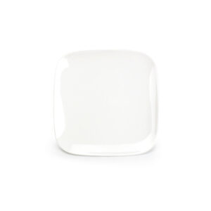 Plat bord 19x19cm wit Match