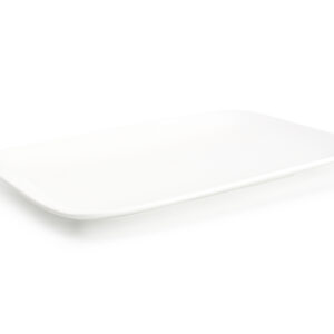 Serveerschaal 33,5x22cm wit Match