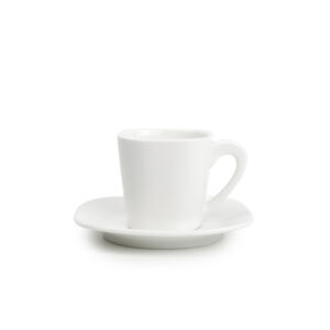 Kop 18cl en schotel wit Match