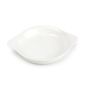 Ovenschaal 15/19xH3cm wit Flavor