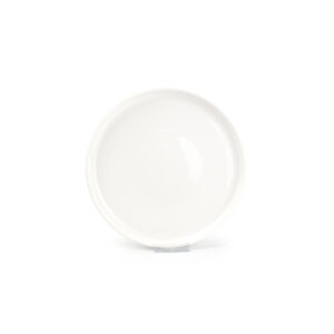 Plat bord 19xH2cm wit Gusto