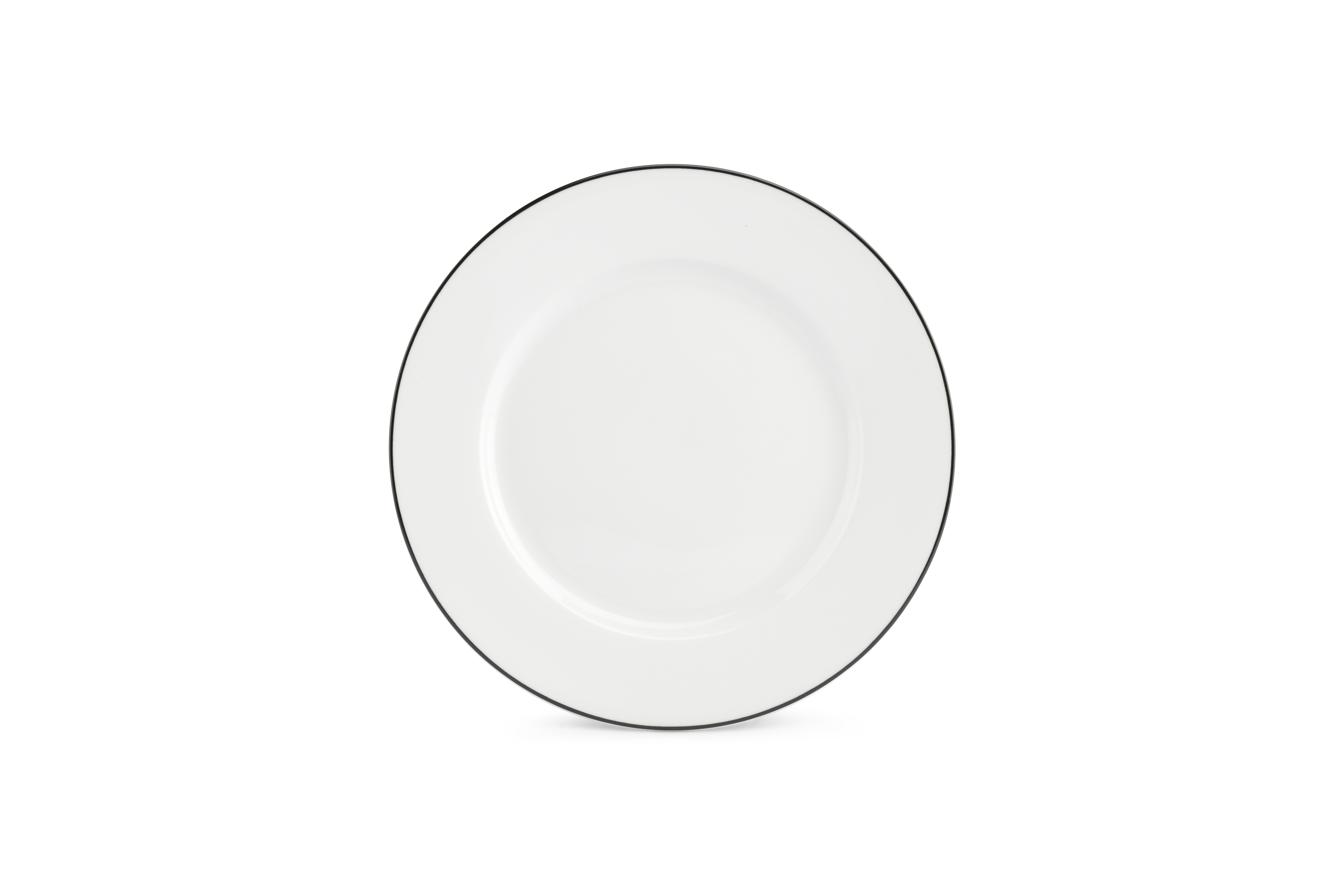 Plat bord 27cm black rim Bistro