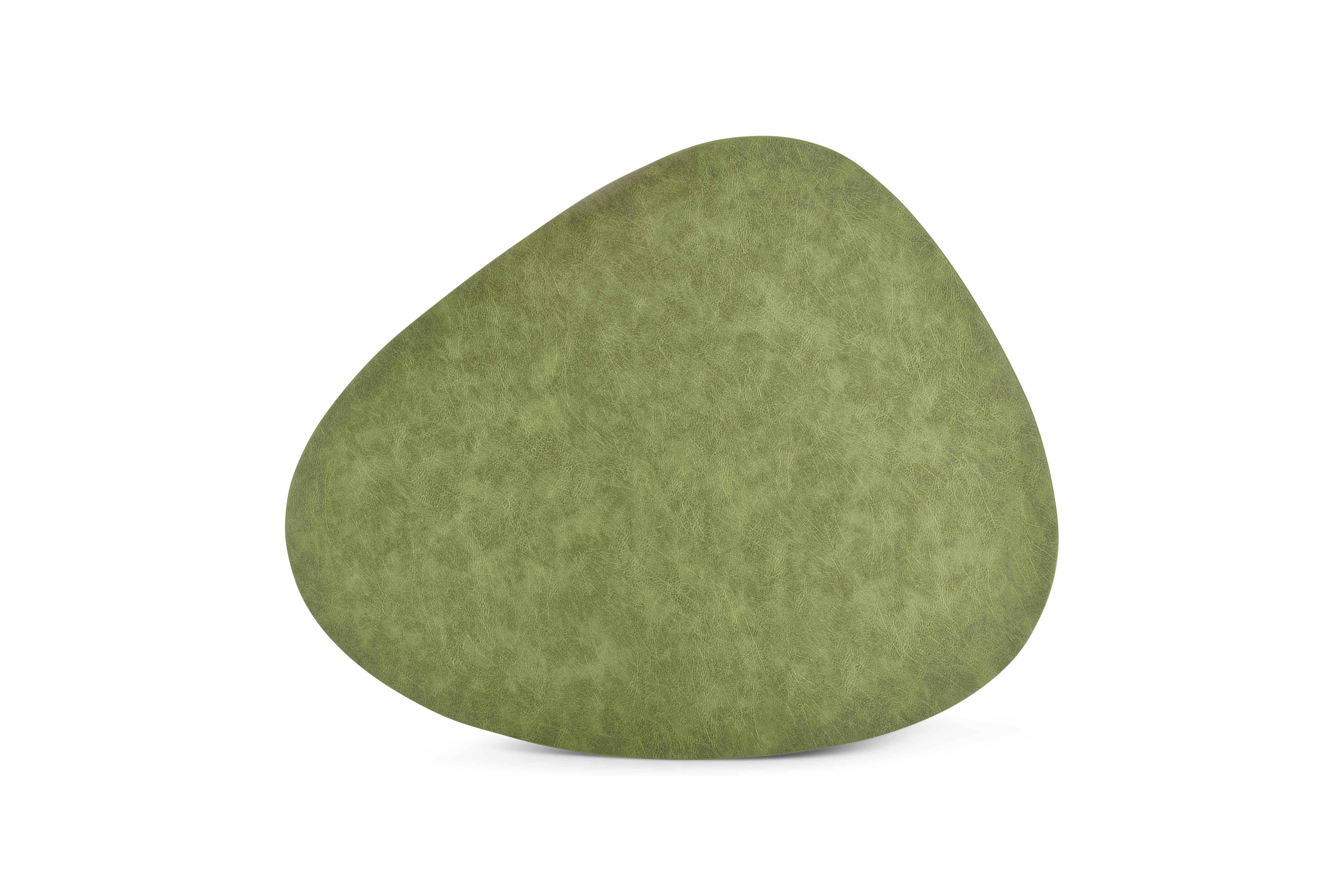 Placemat 45x37cm lederlook groen Layer