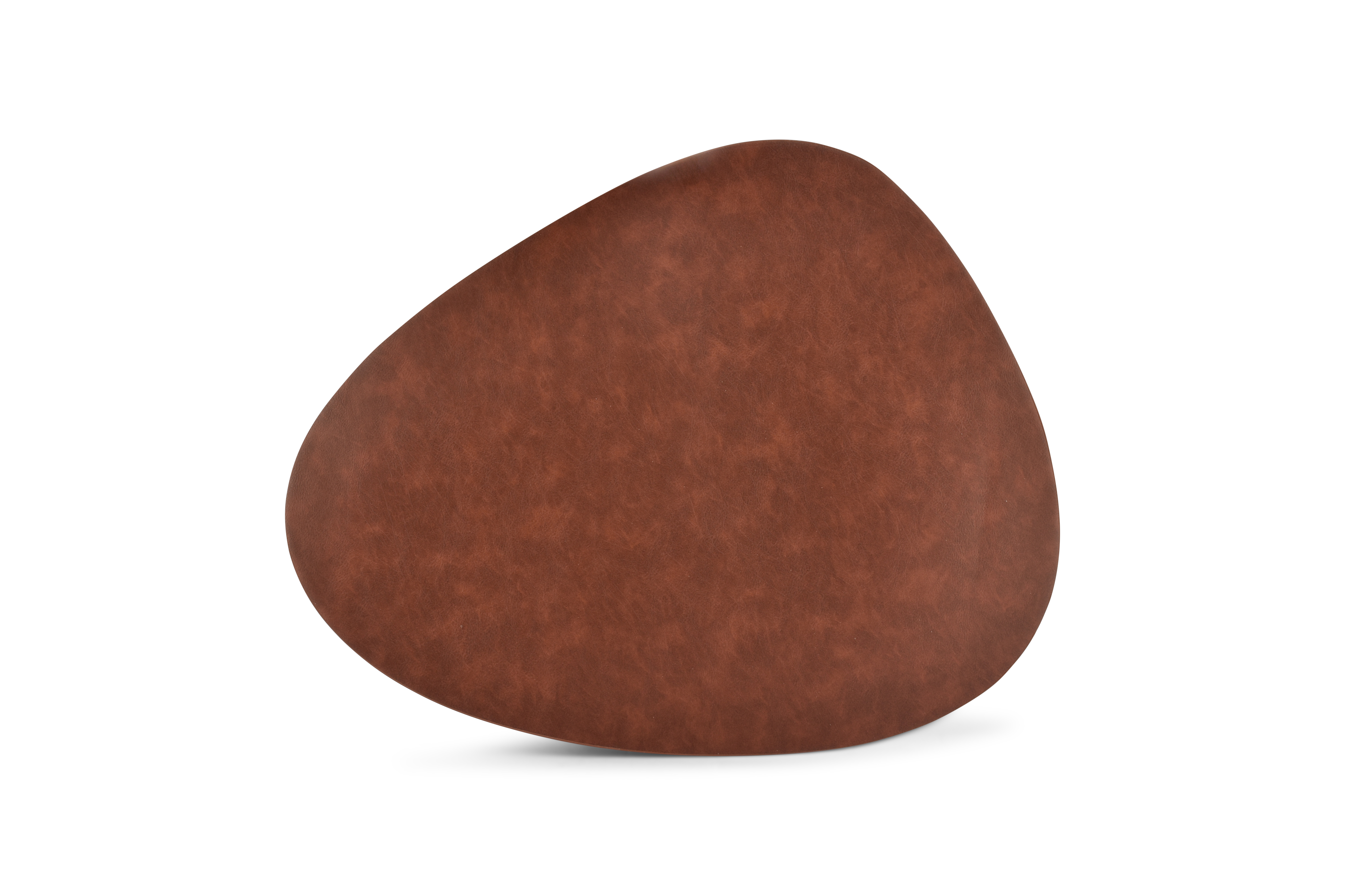 Placemat 45x37cm lederlook donkerbruin Layer